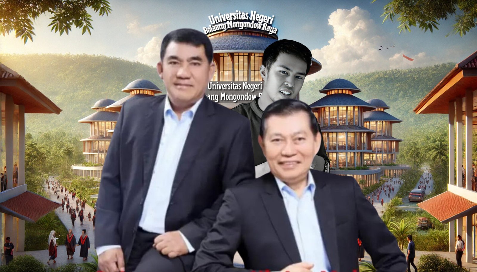 Gambar ilustrasi Universitas Negeri Bolaang Mongondow Raya/Dibuat dengan AI